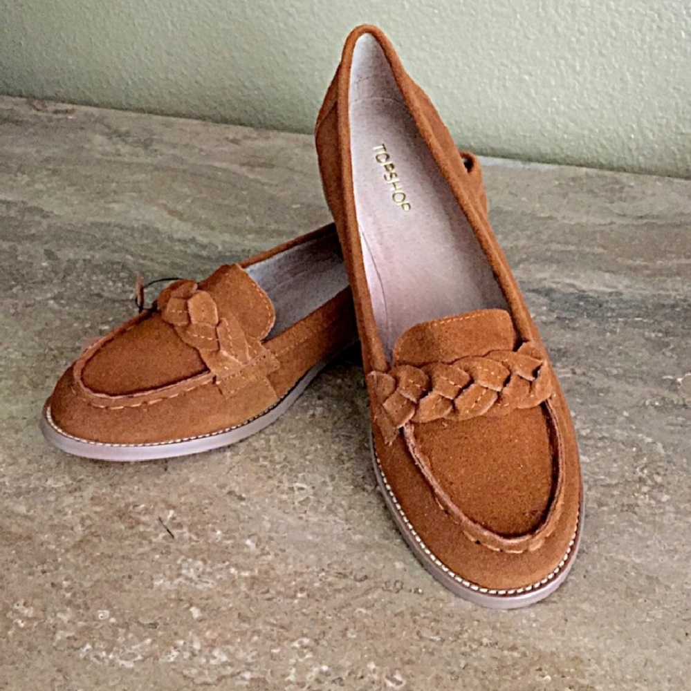 TOPSHOP Loafer-size 7.5 NWT!!